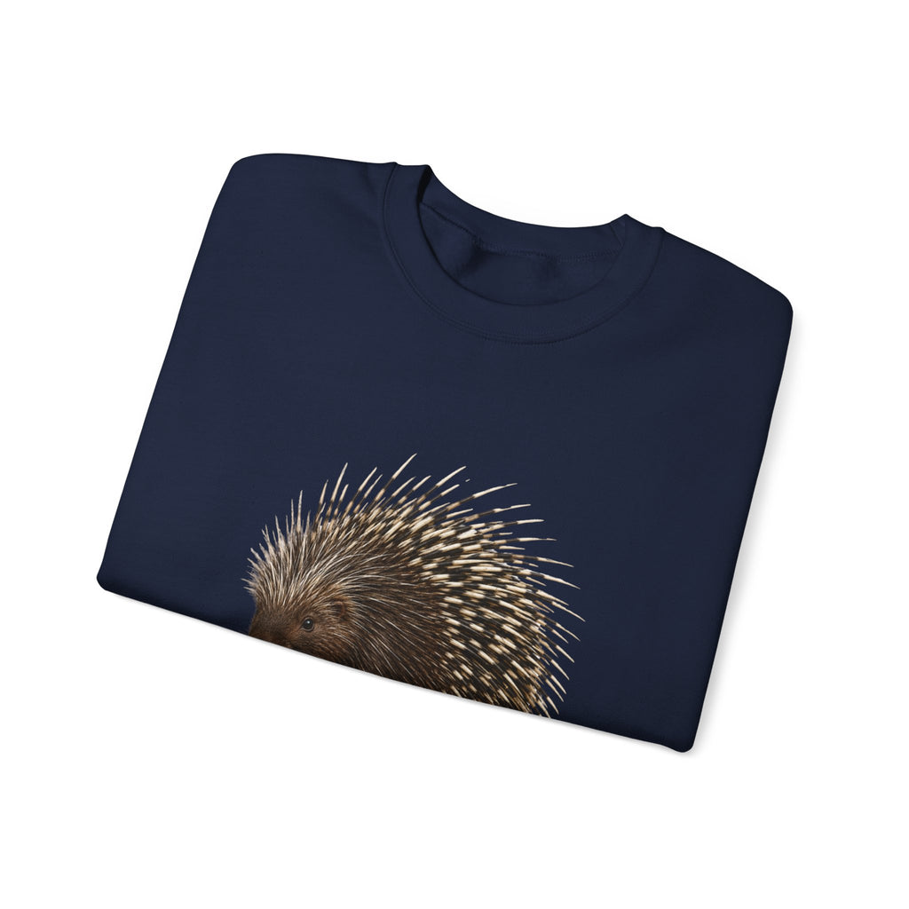 Porcupine Illustration Crewneck Sweatshirt