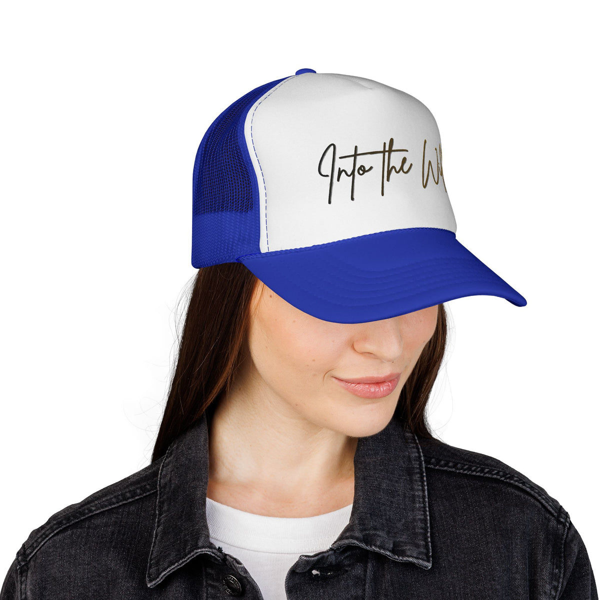 Into The Wild Trucker Cap — Adventure Mesh Hat