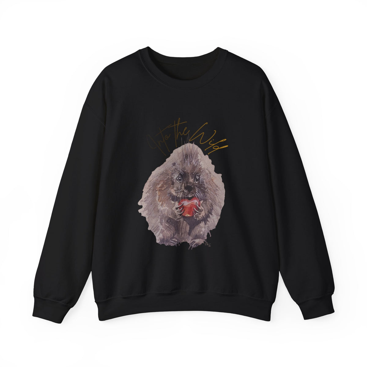 Into the Wild Sweatshirt — 'Into the Wild' Porcupine Graphic Crewneck