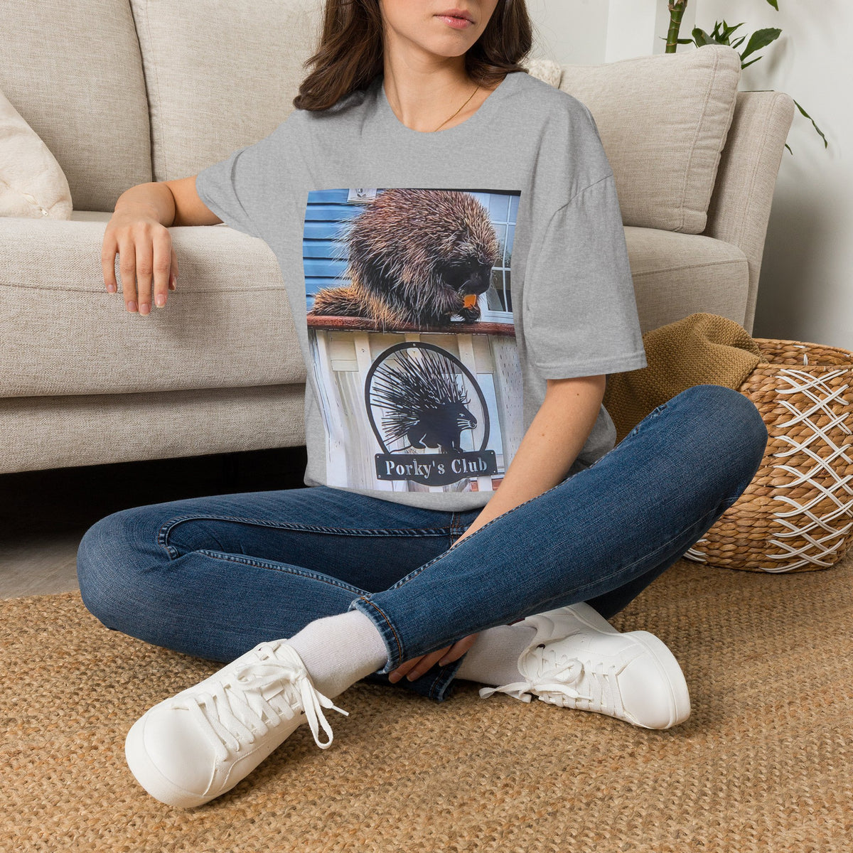 Porkys Club— Funny Wildlife Photo Tee