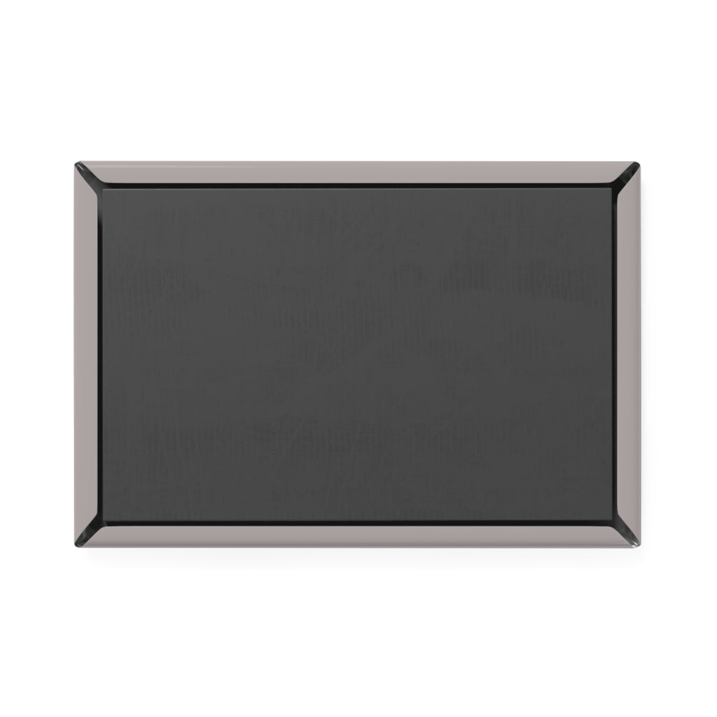 Floral Pom-Pom Garden Rectangle Magnet — Cute Flower Photo Fridge Magnet