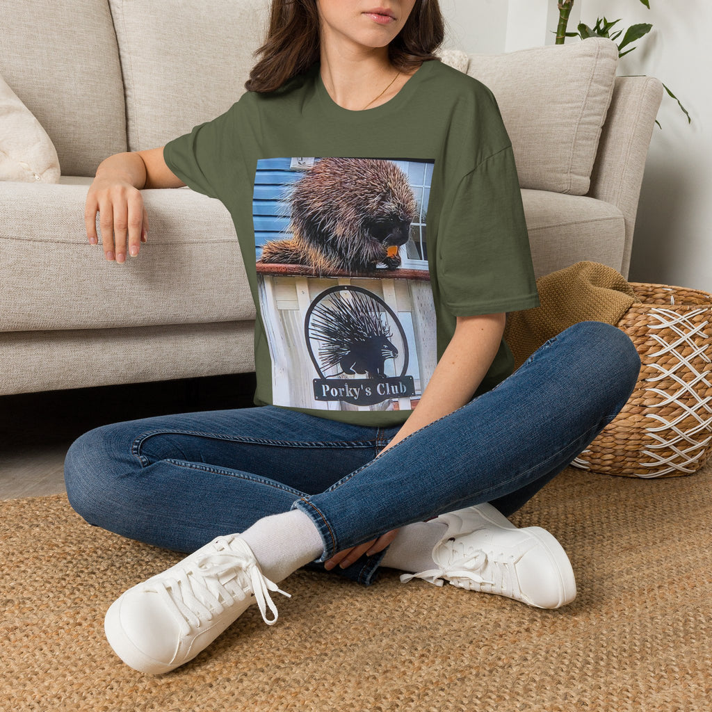 Porkys Club— Funny Wildlife Photo Tee