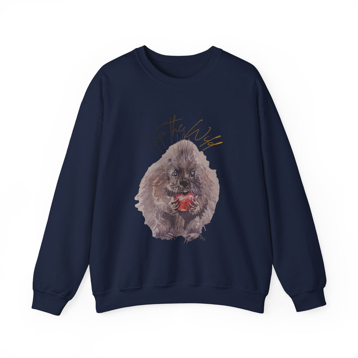 Into the Wild Sweatshirt — 'Into the Wild' Porcupine Graphic Crewneck