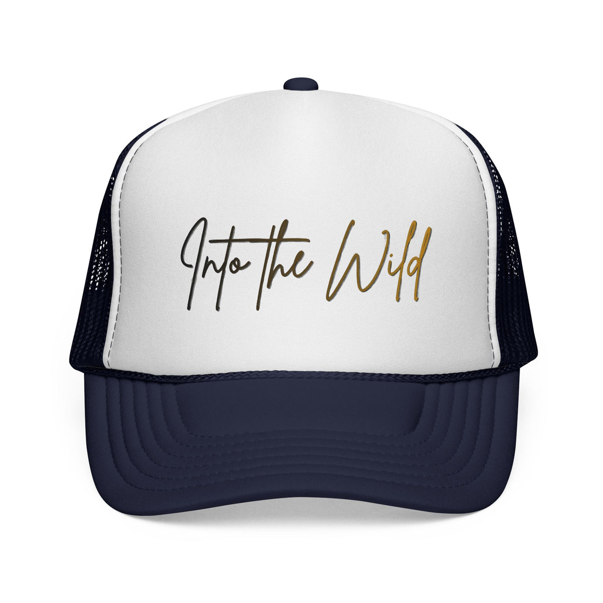 Into The Wild Trucker Cap — Adventure Mesh Hat