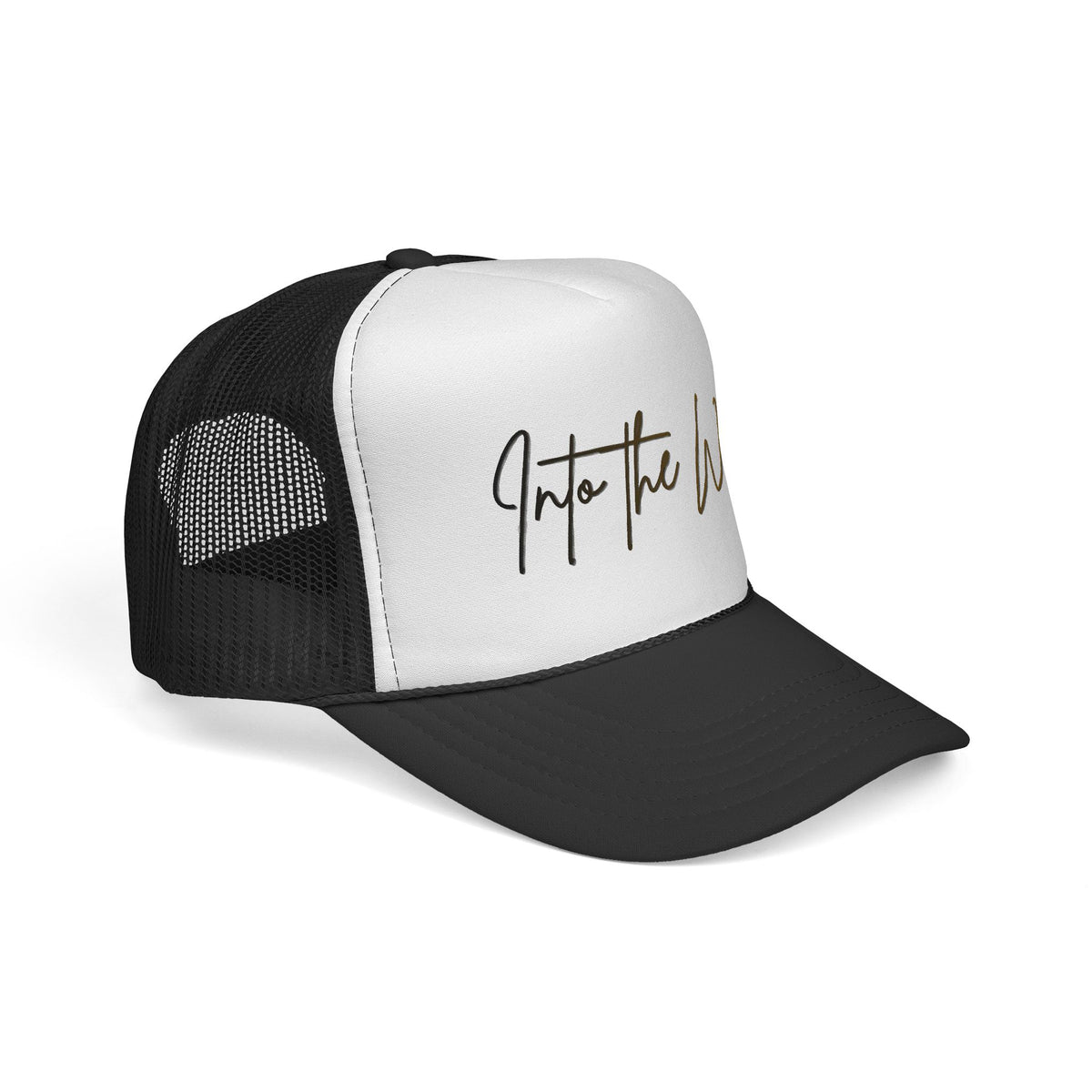 Into The Wild Trucker Cap — Adventure Mesh Hat