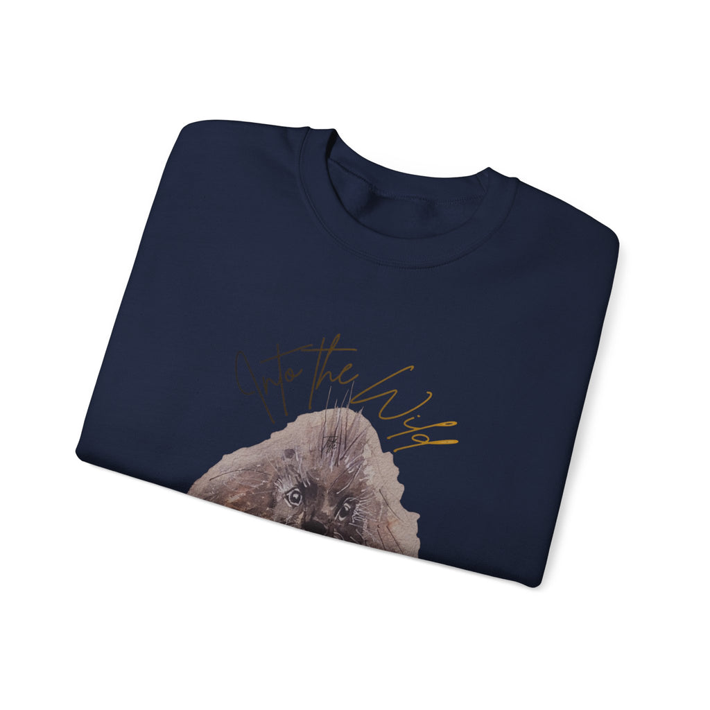Into the Wild Sweatshirt — 'Into the Wild' Porcupine Graphic Crewneck