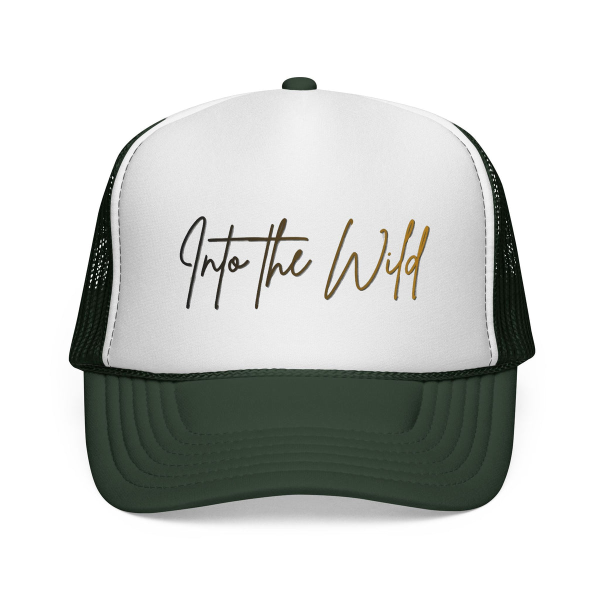 Into The Wild Trucker Cap — Adventure Mesh Hat