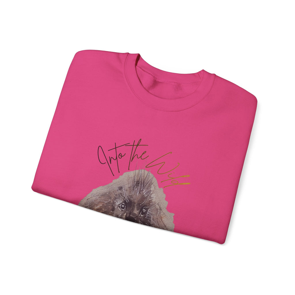 Into the Wild Sweatshirt — 'Into the Wild' Porcupine Graphic Crewneck