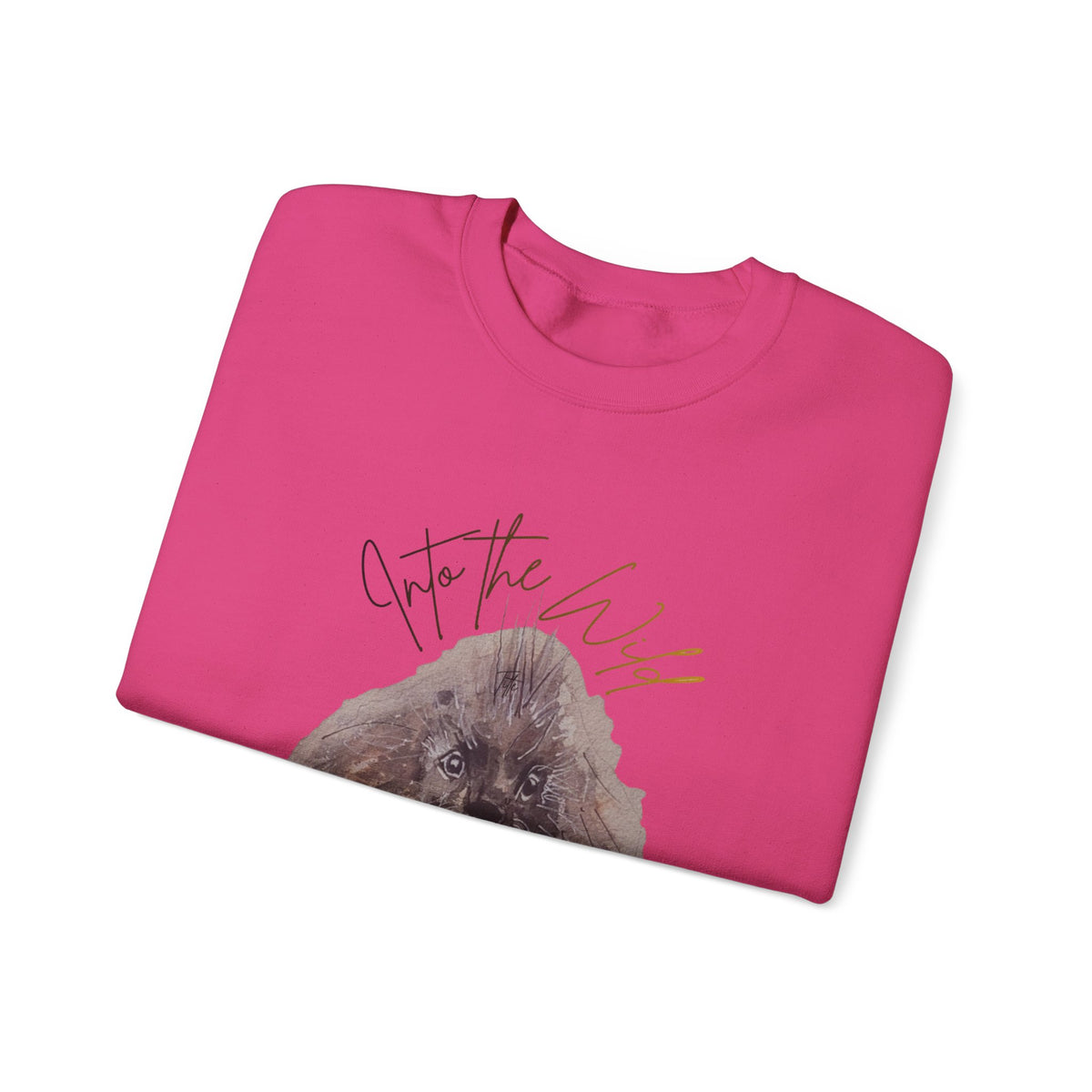 Into the Wild Sweatshirt — 'Into the Wild' Porcupine Graphic Crewneck