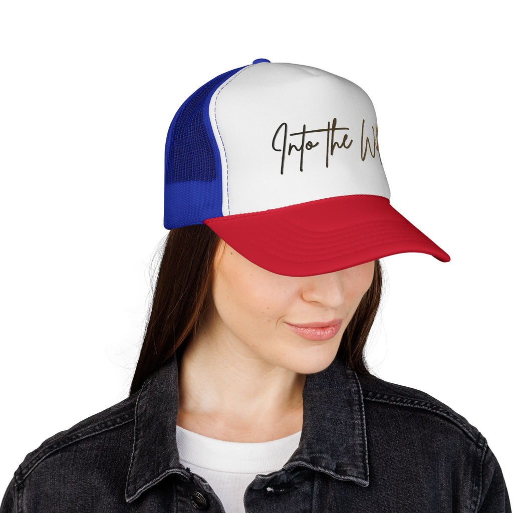 Into The Wild Trucker Cap — Adventure Mesh Hat