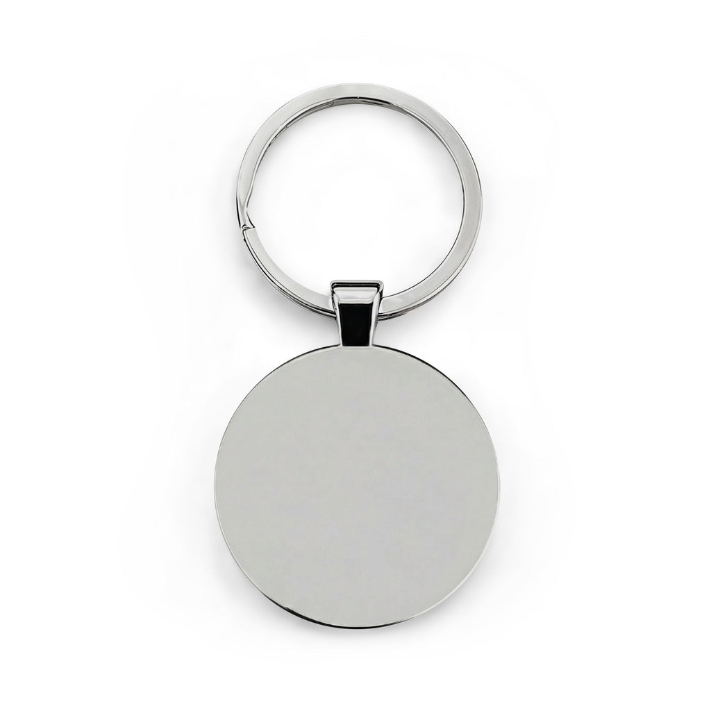 Round Stainless Steel Keychain — Mr. Cindy Photo Key Ring