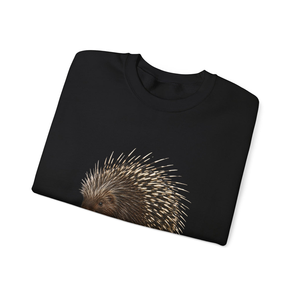 Porcupine Illustration Crewneck Sweatshirt