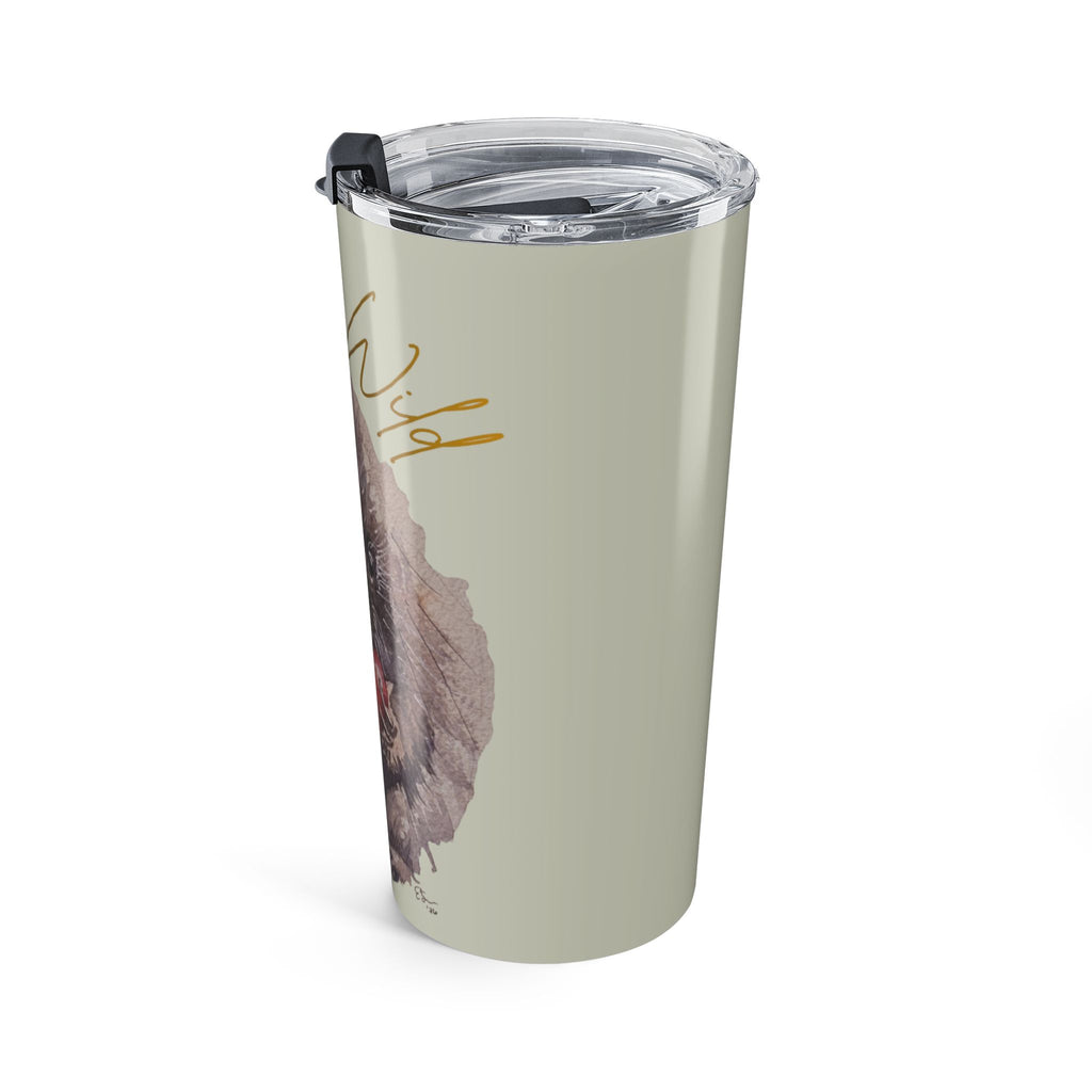 Into the Wild Tumbler 20oz | Cute Wildlife Illustration