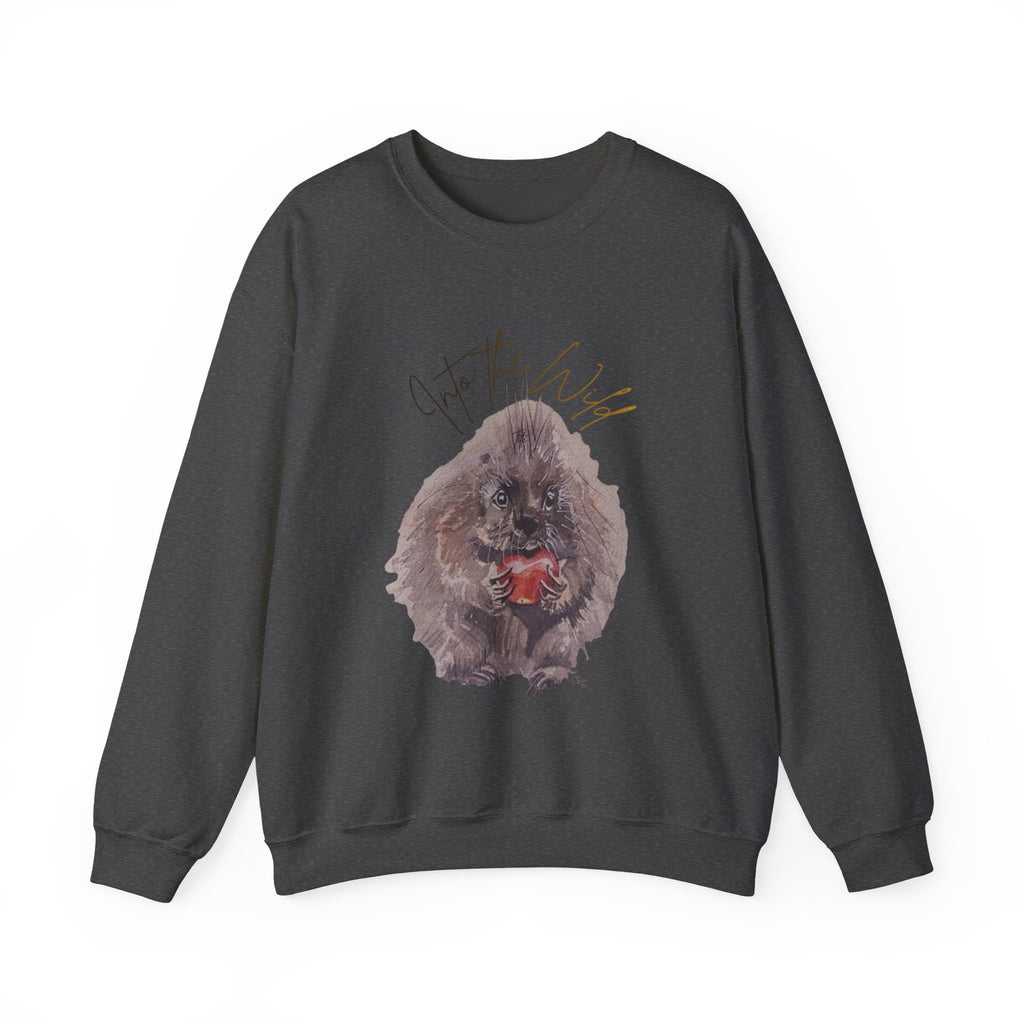 Into the Wild Sweatshirt — 'Into the Wild' Porcupine Graphic Crewneck
