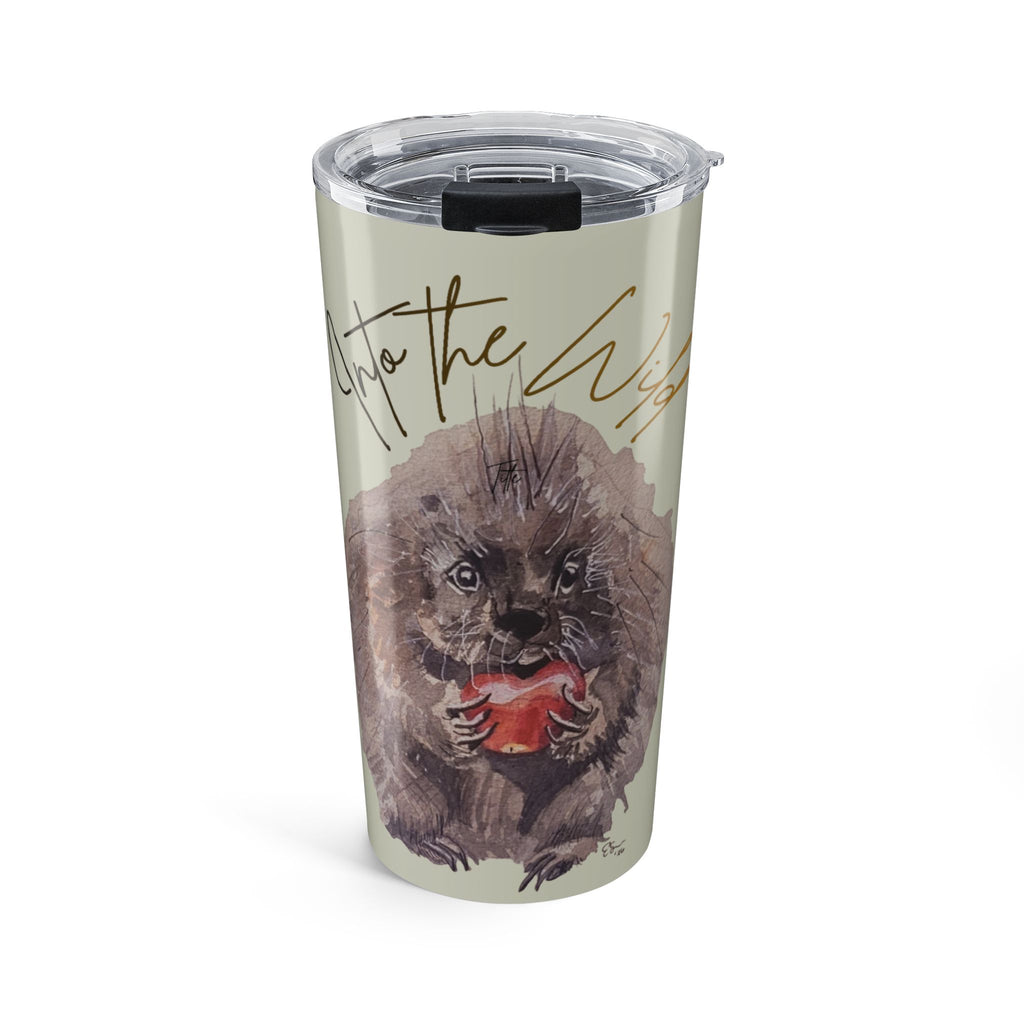 Into the Wild Tumbler 20oz | Cute Wildlife Illustration