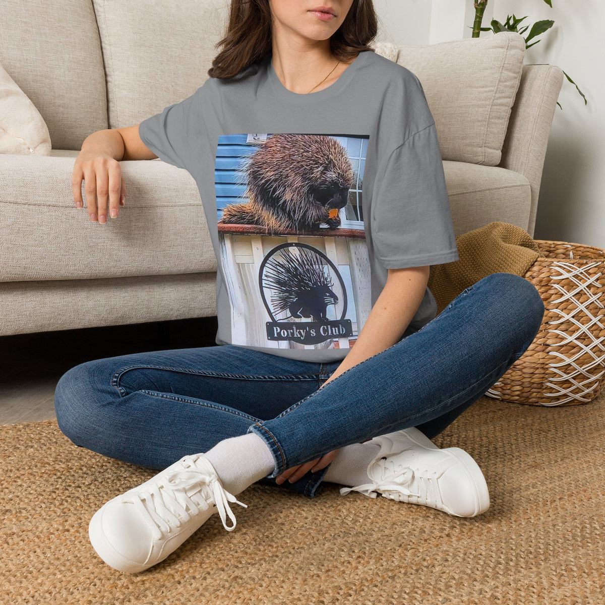 Porkys Club— Funny Wildlife Photo Tee