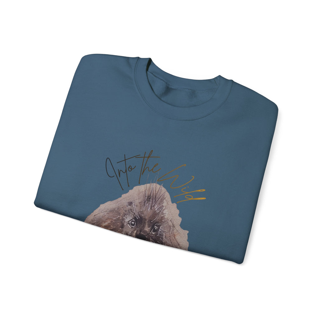 Into the Wild Sweatshirt — 'Into the Wild' Porcupine Graphic Crewneck