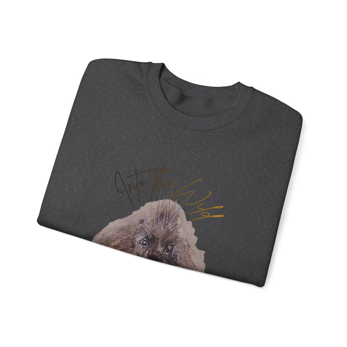 Into the Wild Sweatshirt — 'Into the Wild' Porcupine Graphic Crewneck