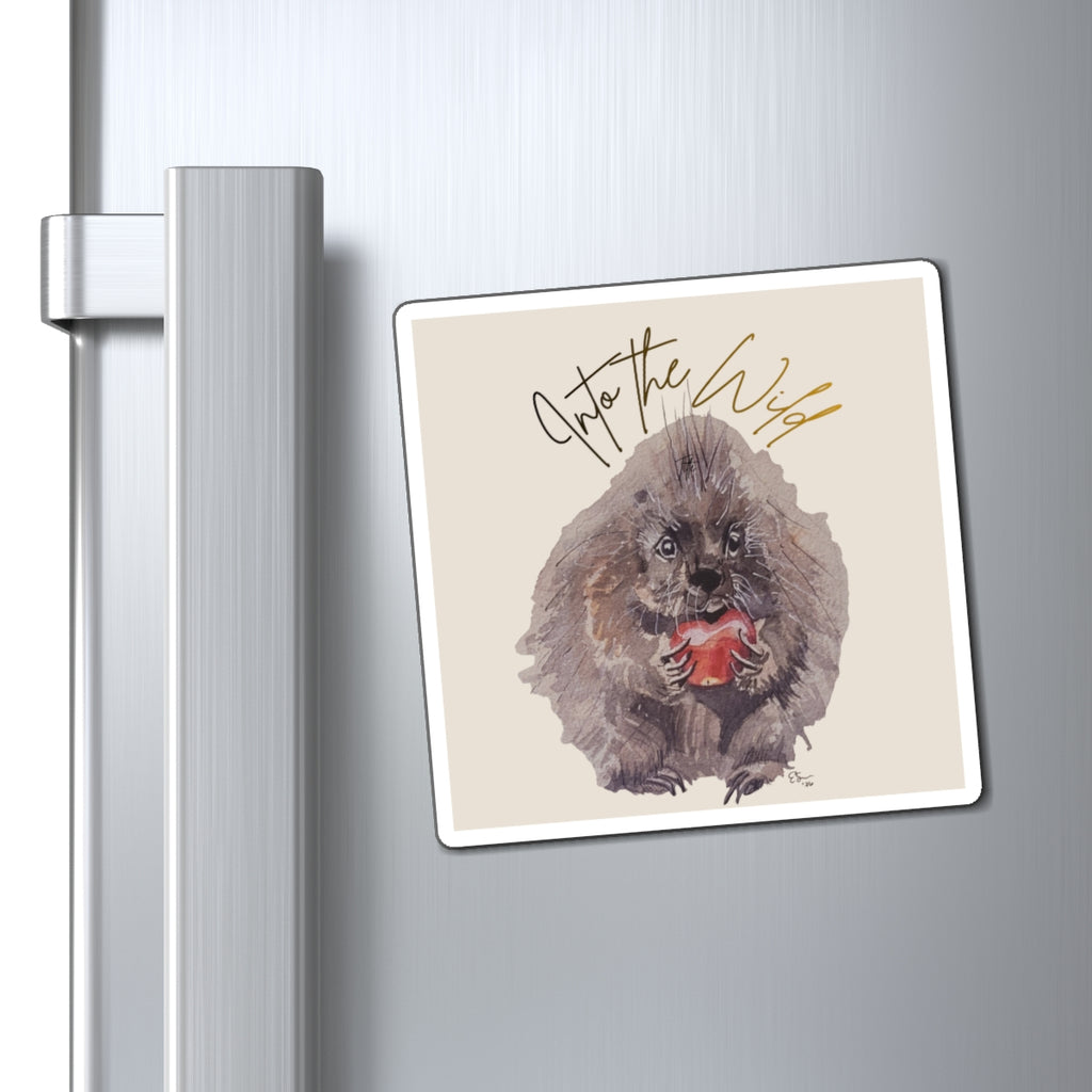 Into the Wild Porcupine with Apple Magnet