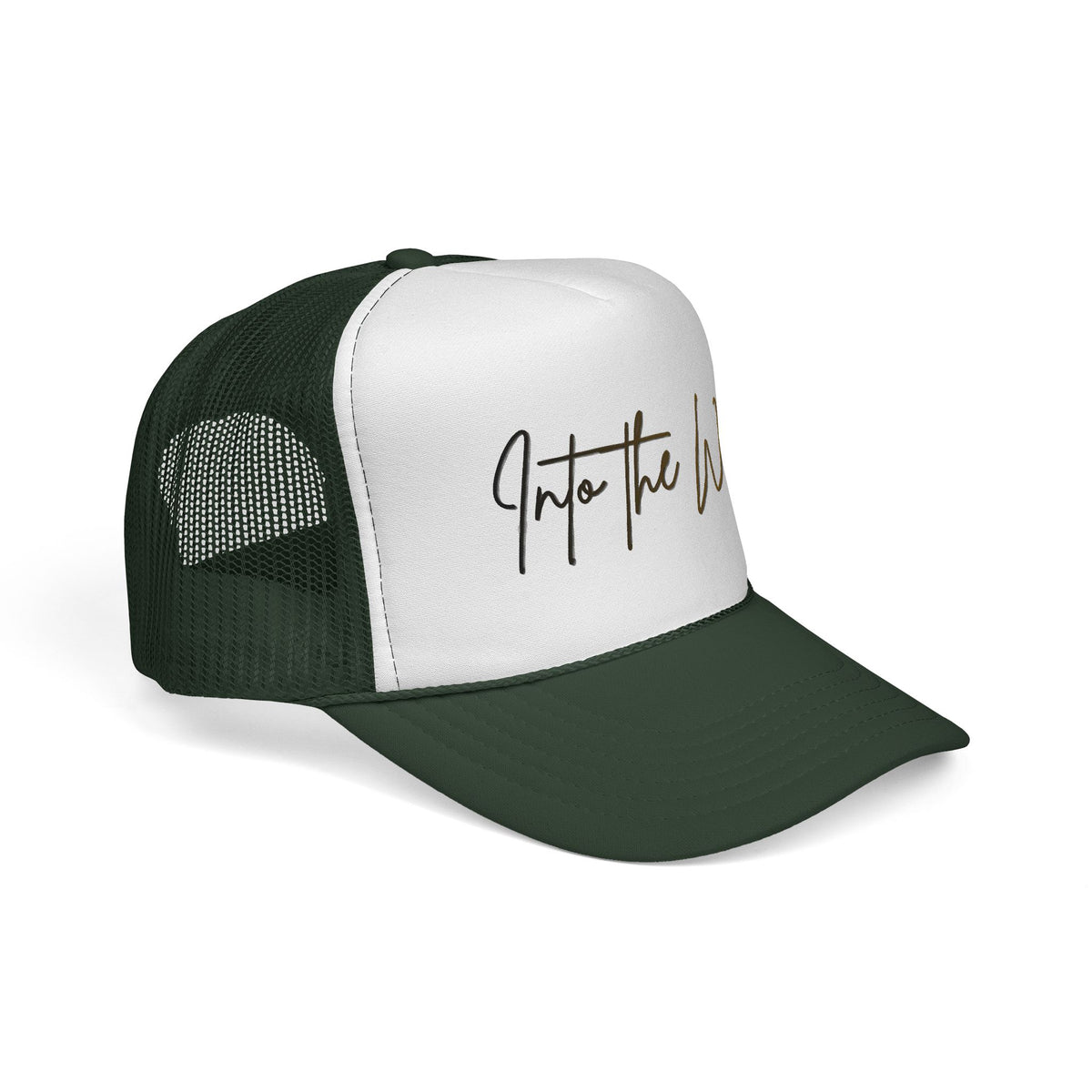 Into The Wild Trucker Cap — Adventure Mesh Hat