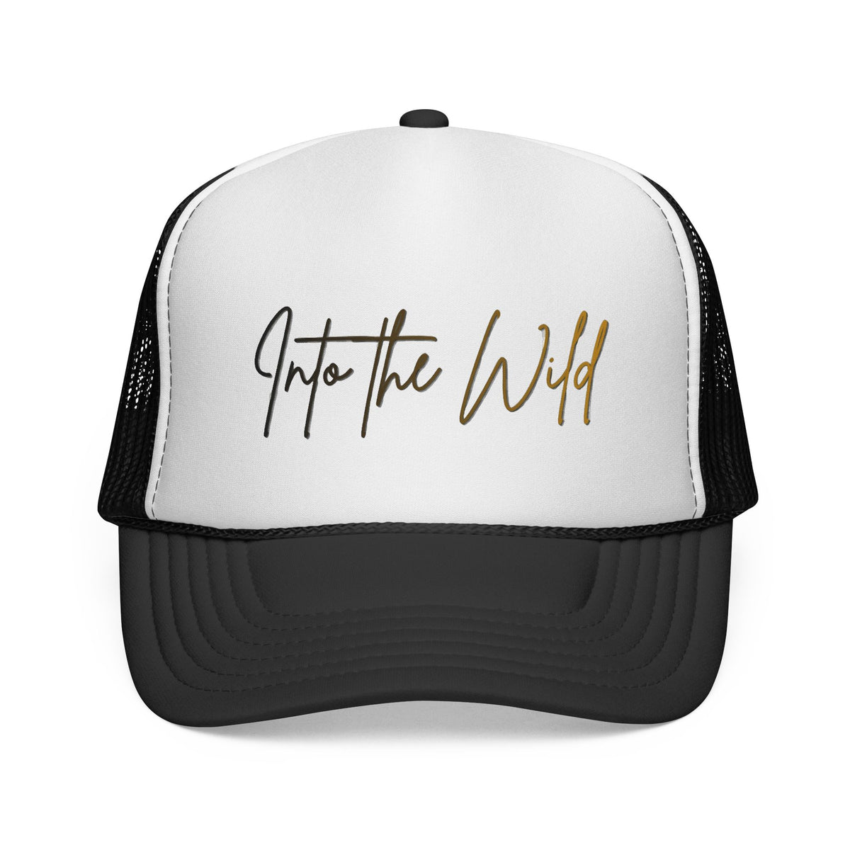 Into The Wild Trucker Cap — Adventure Mesh Hat
