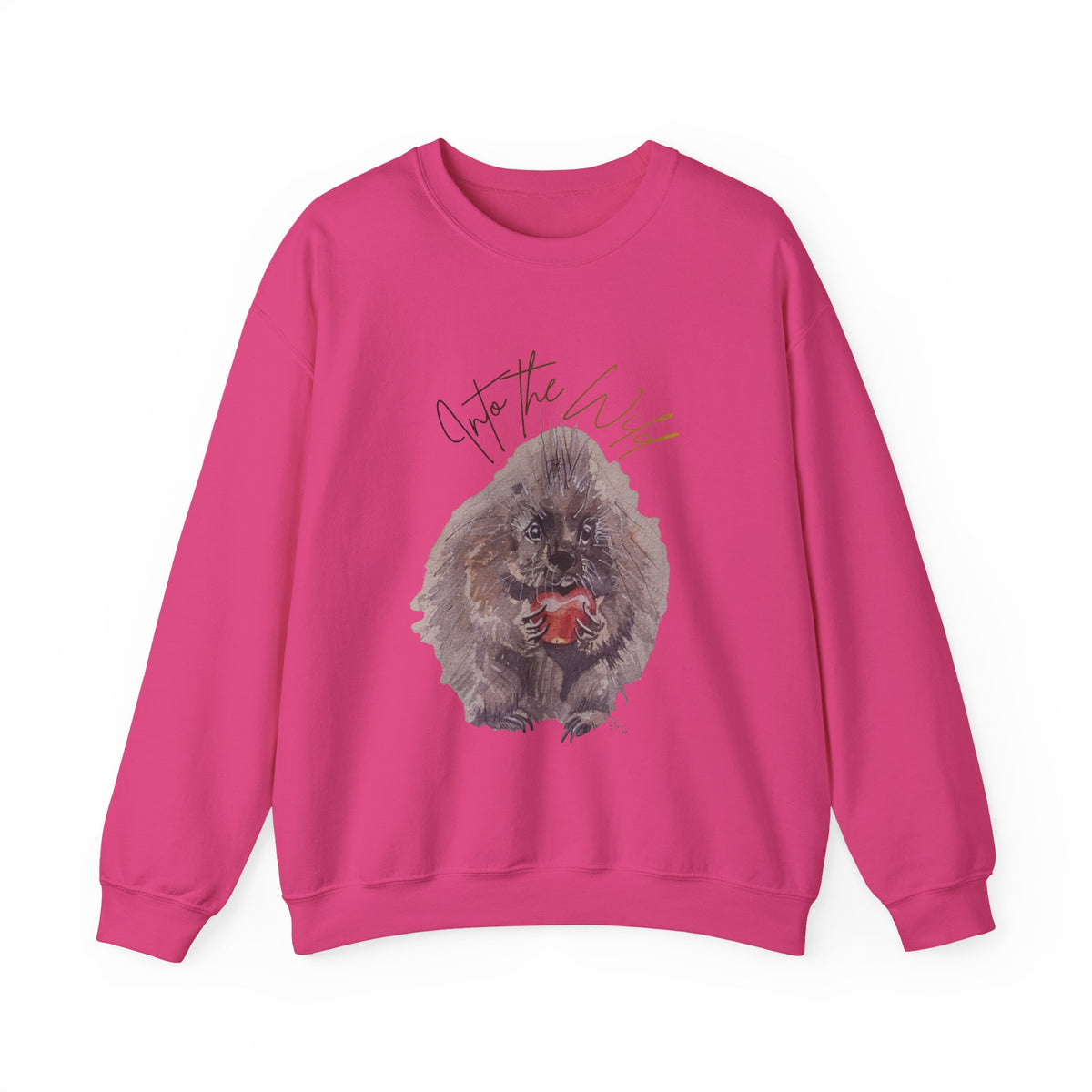 Into the Wild Sweatshirt — 'Into the Wild' Porcupine Graphic Crewneck