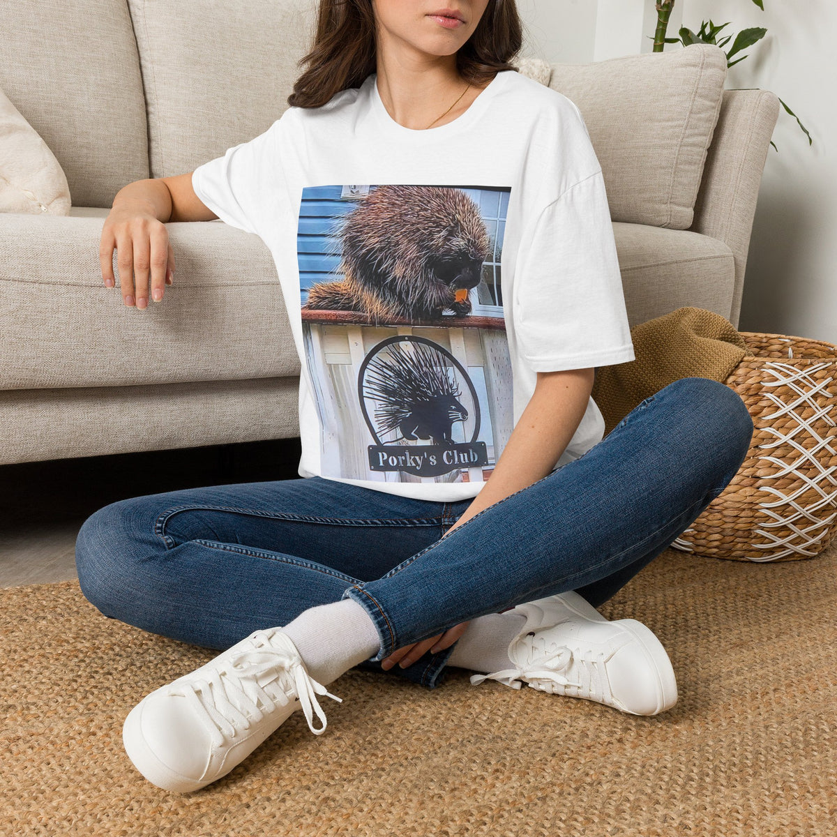 Porkys Club— Funny Wildlife Photo Tee
