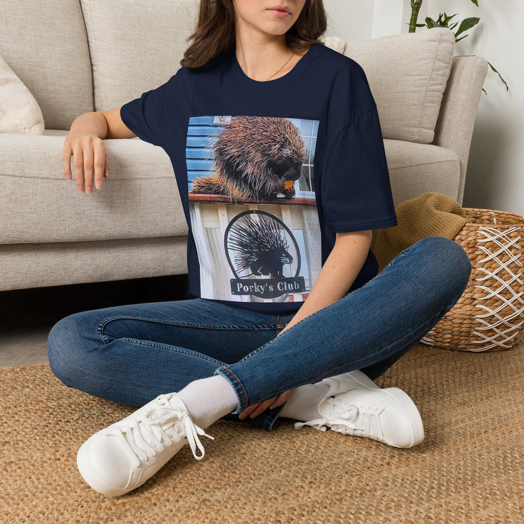Porkys Club— Funny Wildlife Photo Tee
