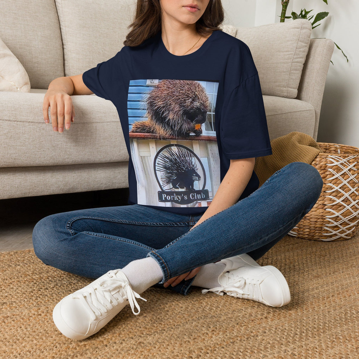 Porkys Club— Funny Wildlife Photo Tee