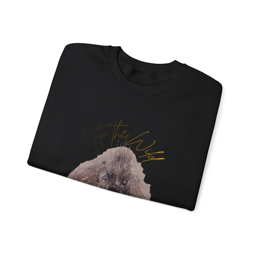 Into the Wild Sweatshirt — 'Into the Wild' Porcupine Graphic Crewneck