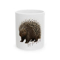 Porcupine Ceramic Mug – Cute Wildlife Coffee Cup (11oz & 15oz)