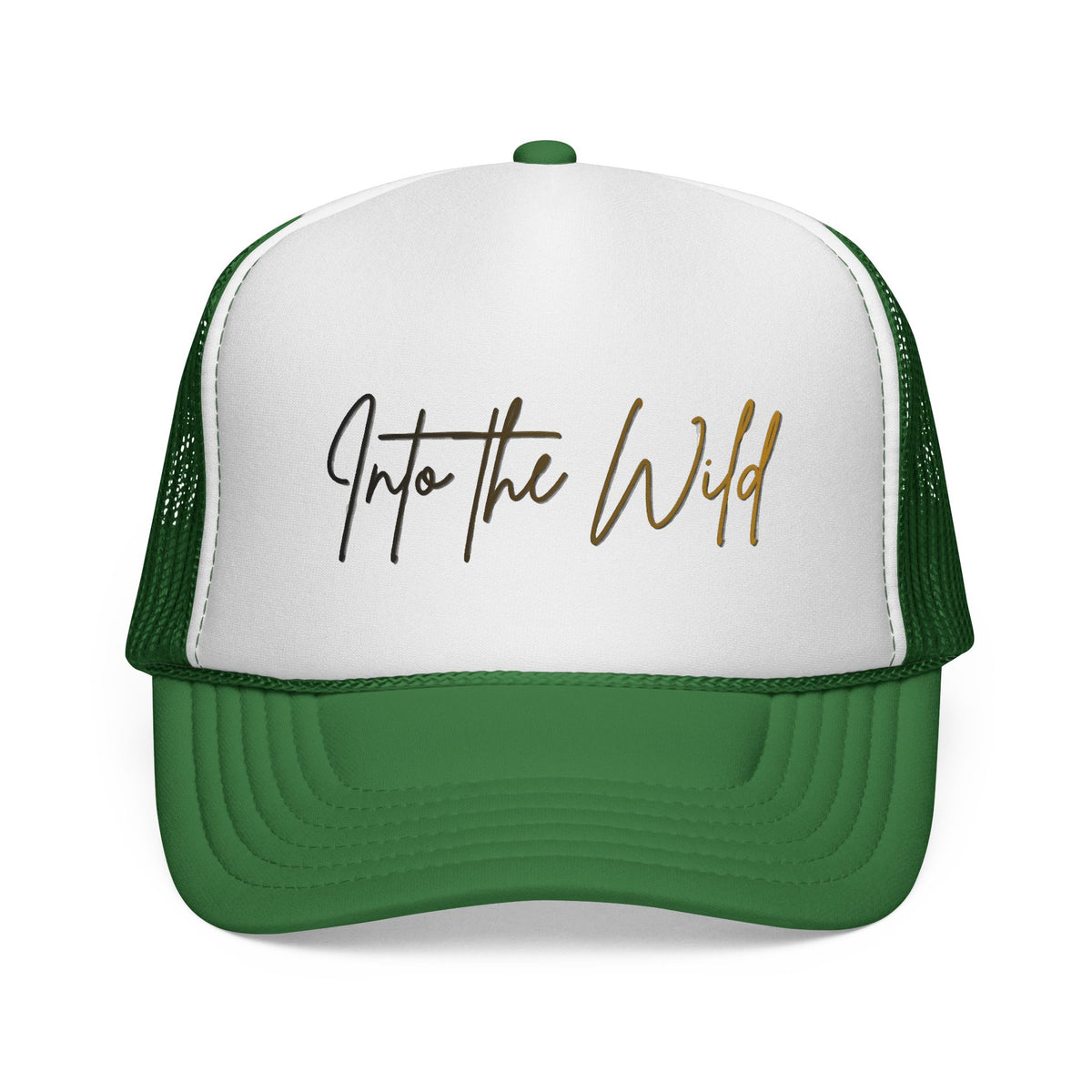 Into The Wild Trucker Cap — Adventure Mesh Hat