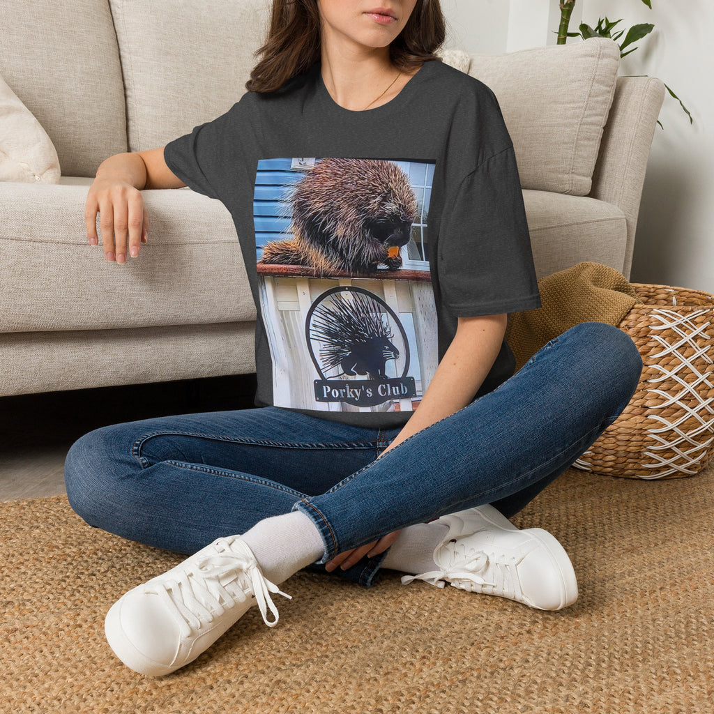 Porkys Club— Funny Wildlife Photo Tee