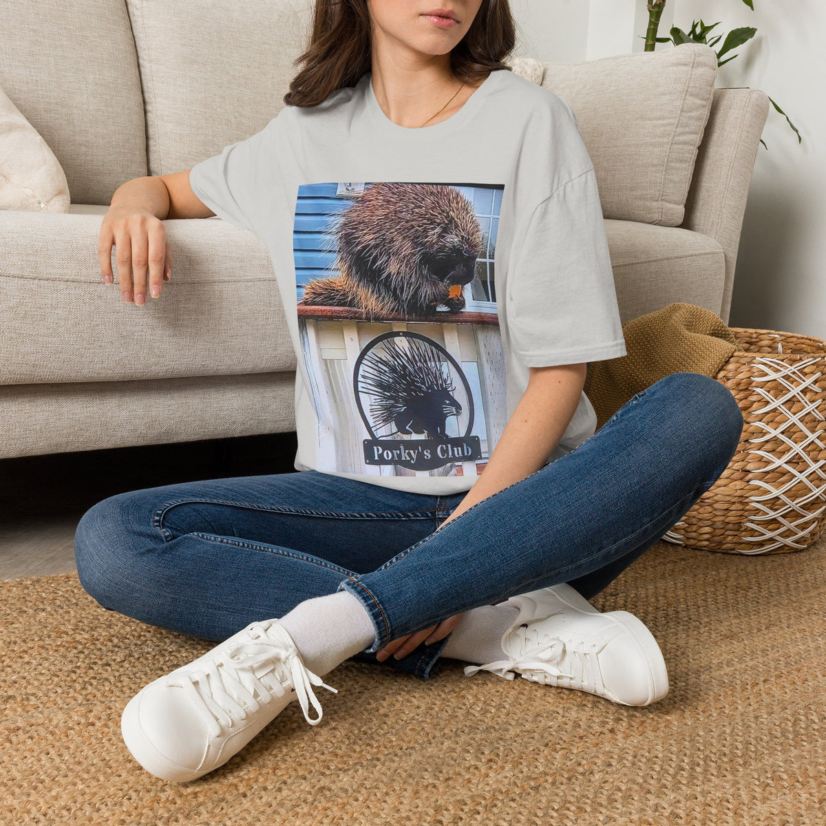Porkys Club— Funny Wildlife Photo Tee