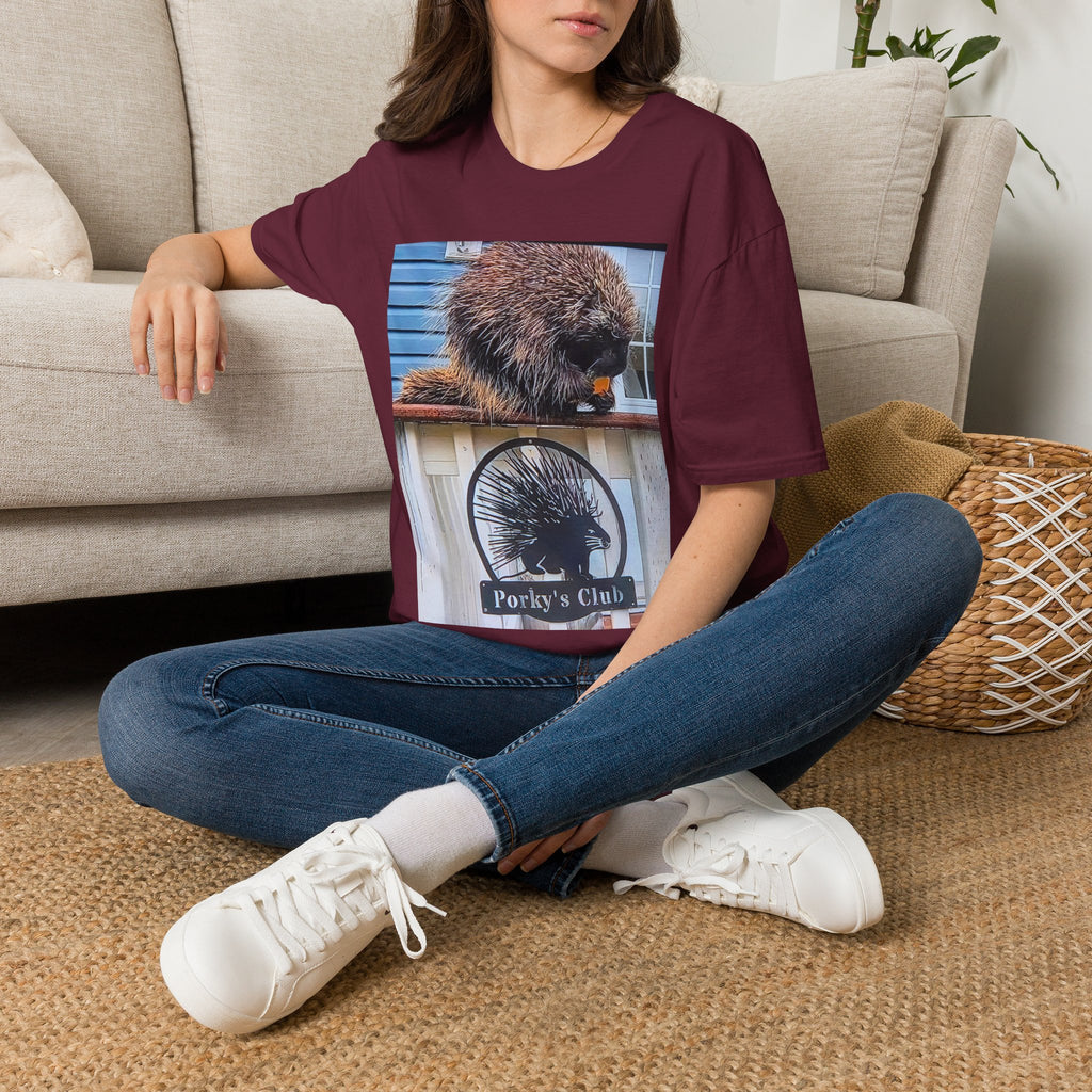 Porkys Club— Funny Wildlife Photo Tee