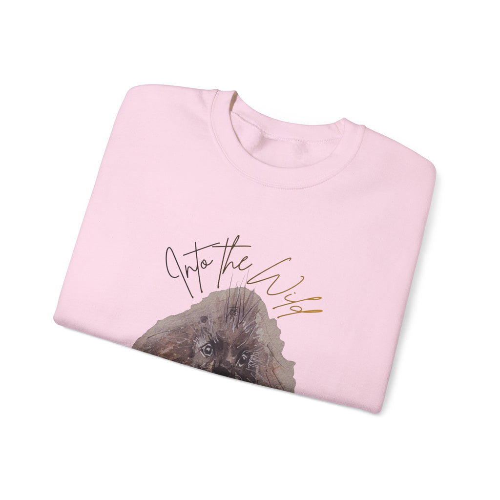 Into the Wild Sweatshirt — 'Into the Wild' Porcupine Graphic Crewneck