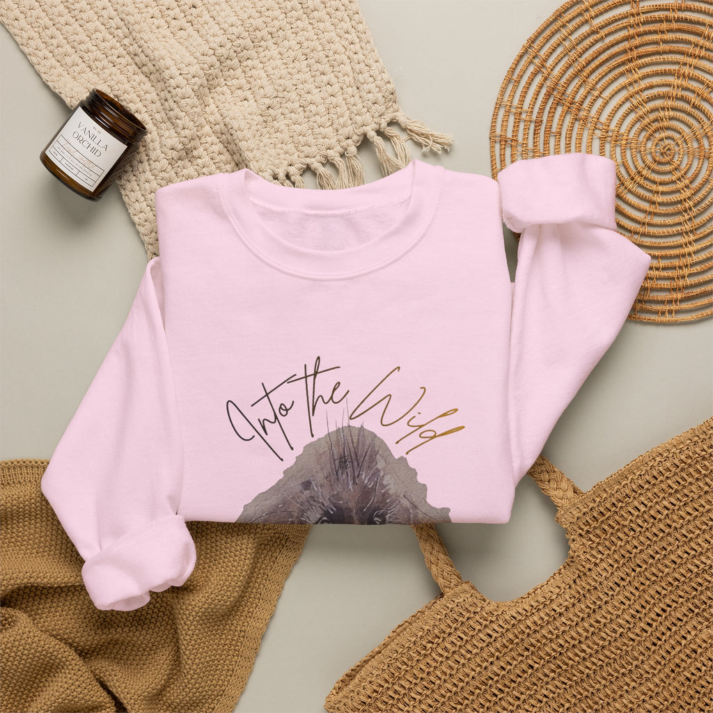 Into the Wild Sweatshirt — 'Into the Wild' Porcupine Graphic Crewneck