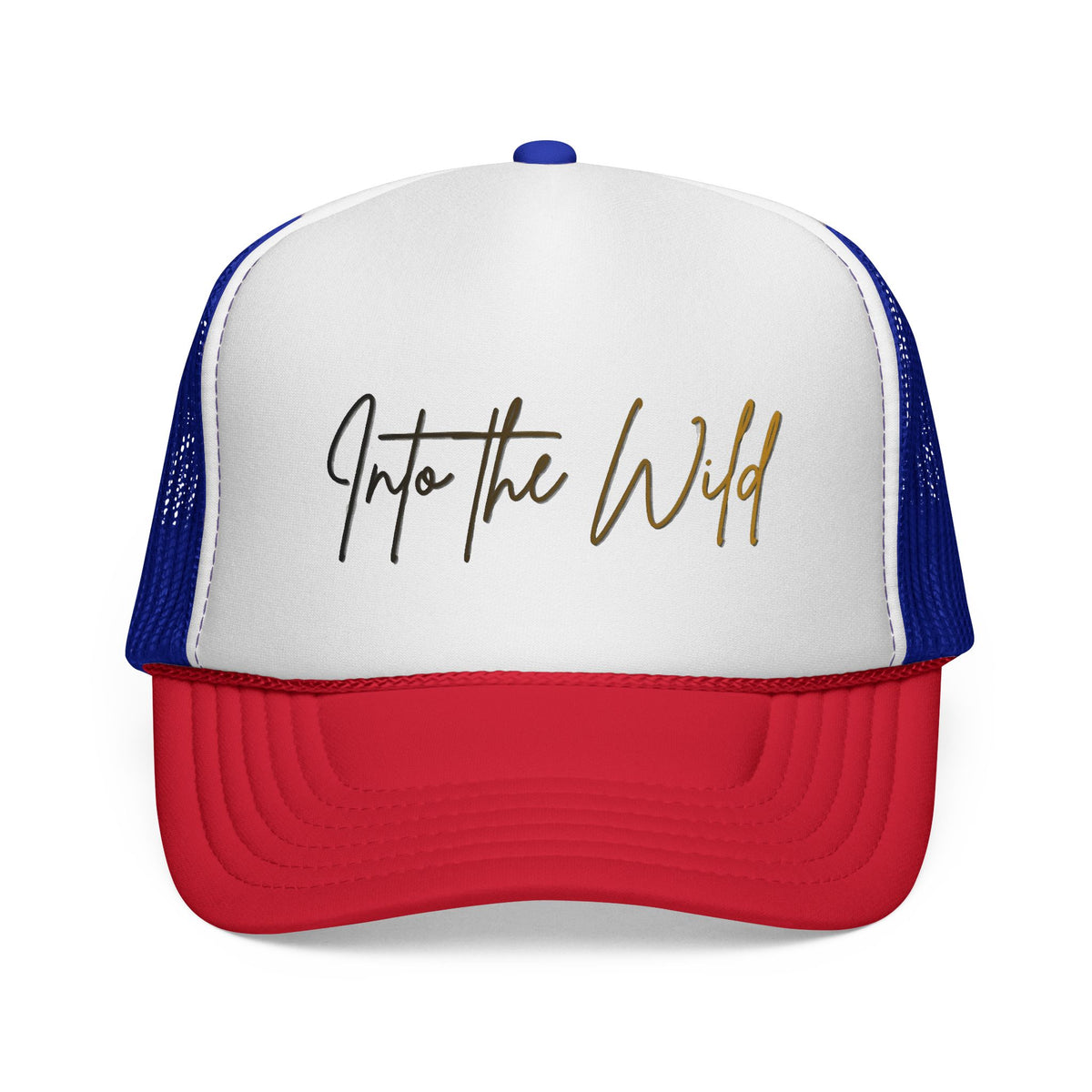Into The Wild Trucker Cap — Adventure Mesh Hat