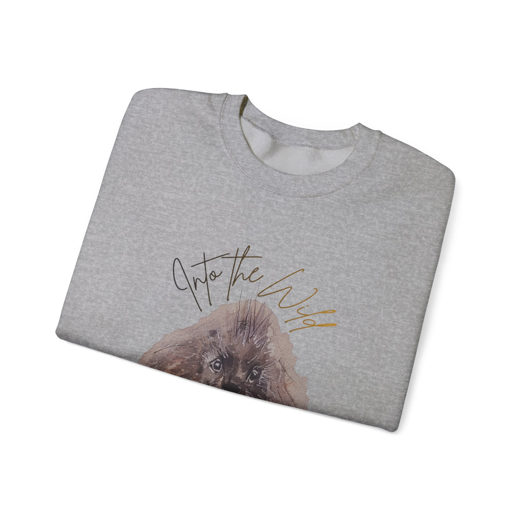 Into the Wild Sweatshirt — 'Into the Wild' Porcupine Graphic Crewneck