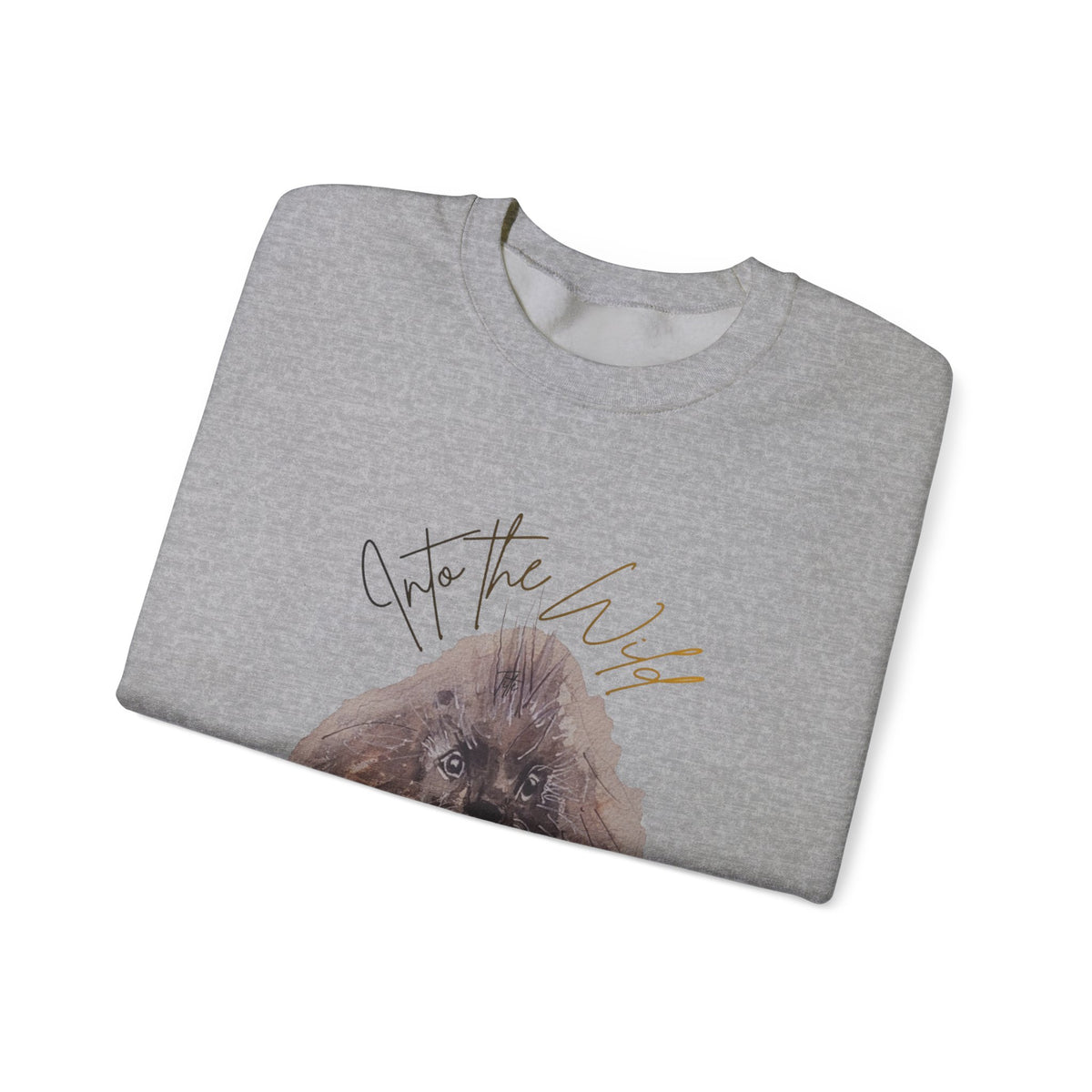 Into the Wild Sweatshirt — 'Into the Wild' Porcupine Graphic Crewneck